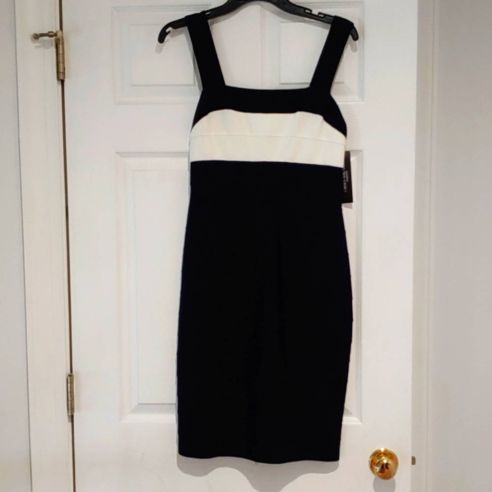 NWT - Carmen Marc Valvo Bandage Dress